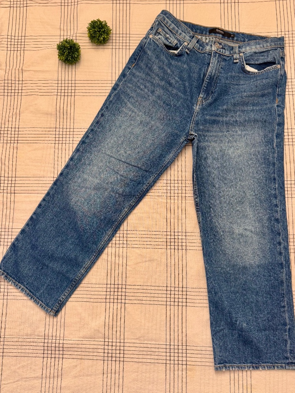 Hudson Cropped Jeans I Medium Wash I Straight/Wide Leg I Size 29